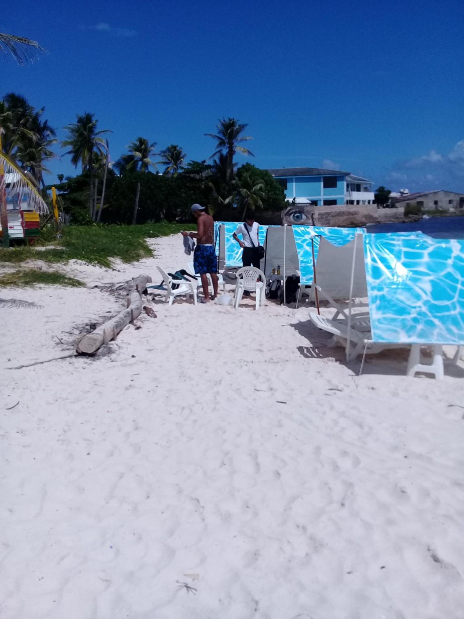 Victoria'S Gennie Bay Village Hostal San Andrés 外观 照片
